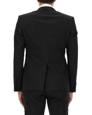 Dolce & Gabbana Tailored Jacket Virgin Wool - Black