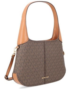 MICHAEL Michael Kors Small Alice Bag 89.Pvc Shoulder - Brown