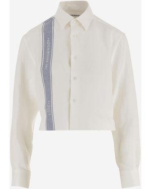 JW Anderson Linen Shirt - White