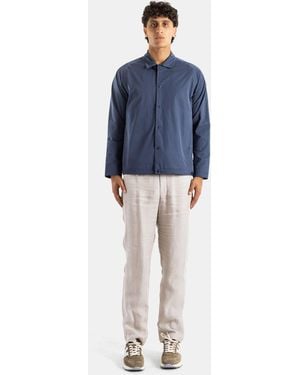 Sease Technical Zip Jacket Short - Blue