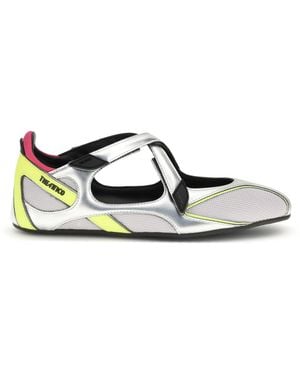 The Attico Floor 01 Ballerinas - White
