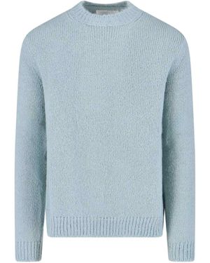 Jil Sander Crewneck Jumper - Blue