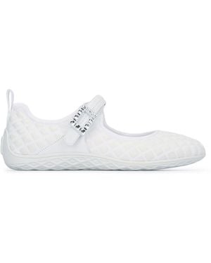 Roger Vivier Viv Up Low Babies Strass Ball 2 - White