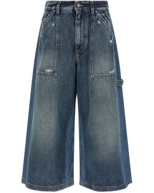 Dolce & Gabbana Dolce & Gabbana Denim Bermuda Shorts - Blue