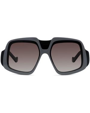 Loewe Anagram Iniettato Sunglasses - Gray
