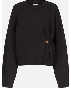 Loulou de Saison Bill Draped Knit - Black