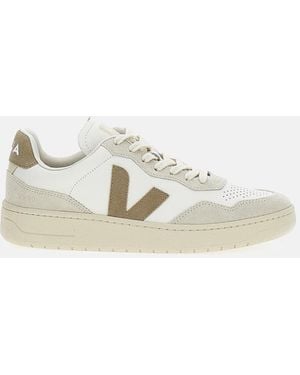 Veja V90 Leather Trainers - White