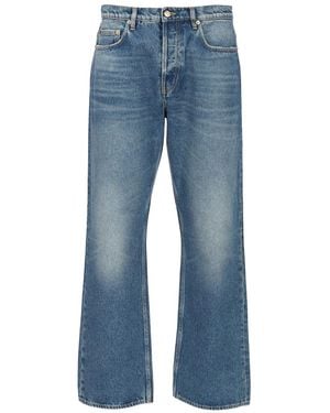 Golden Goose Deluxe Brand Whiskering-Effect Jeans - Blue