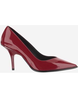 Pinko Pumps Leather Upper: Cowhide - Red