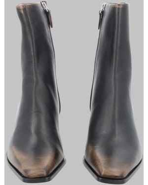 Paris Texas Paris Texas Bettina Ankle Boots - Grey