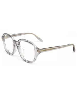 Loewe Eyeglasses Square Full Rim, Frame And Clear Demo Lenses Lens Lw50099F020 Sunglasses - Metallic