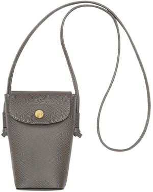 Longchamp Mini Bag Epure Leather Calf - Metallic