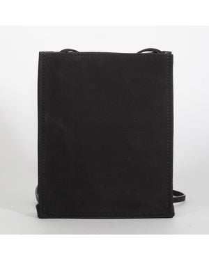 ショルダーバッグ・ポシェット The Row Black Nabuk Small To Go Crossbody Bag The Row | To Go small crossbody bag | Savannahs