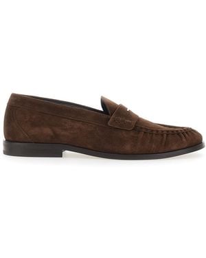 VINNY'S Loafers Louee Vale Suede - Brown