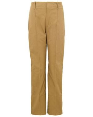 Bottega Veneta Cotton Pant - Natural