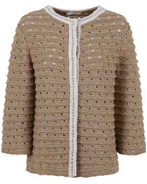 Charlott Cotton Jacket - Brown