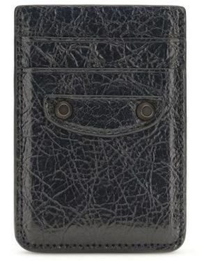 Balenciaga Lamb Ovis Aries Wallet - Black