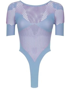 Poster Girl Vivian Bodysuit - Blue