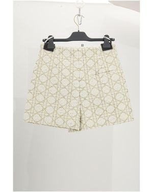 Dior Shorts Db-Tweed Polyamide - White