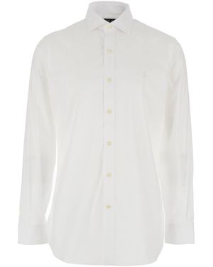 Polo Ralph Lauren Slim Fit Poplin Shirt - White