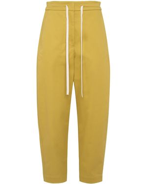 Tela Pantalone Disco Pantaloni - Yellow