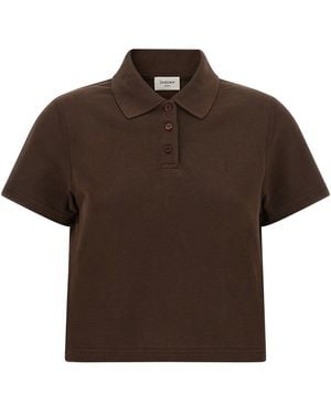 Saint Laurent Polo Shirt - Brown