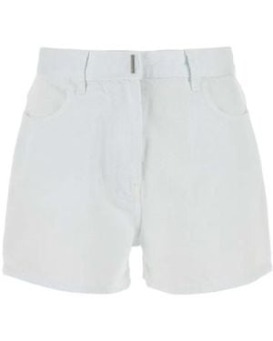Givenchy Denim Short_White, Clothing