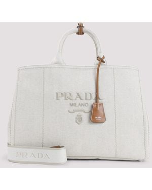 Prada Tote Bag - White