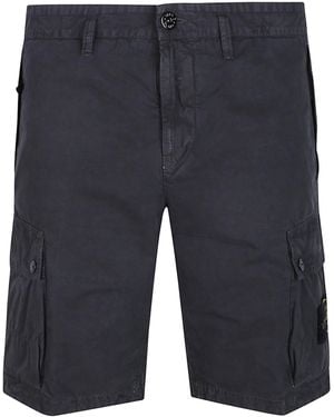 Stone Island Slim Bermuda - Blue
