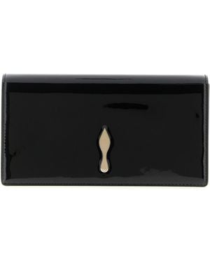 Christian Louboutin Calfskin Clutch Bag - Black