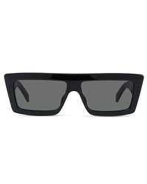 Celine Oversized Acetate Sunglasses - Black