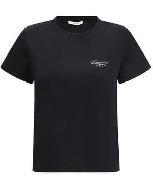 Givenchy Cotton T-Shirt - Black