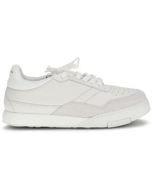 Givenchy Calf Leather Bos Taurus Low Top Sneakers - White