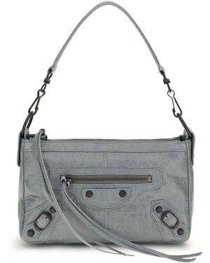 Balenciaga Handbag Le City Moto Mini - Grey