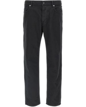 Stone Island Denim Cotton Jeans - Grey