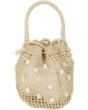 Alanui Precious Moments Raffia Bag Borsa - Natural