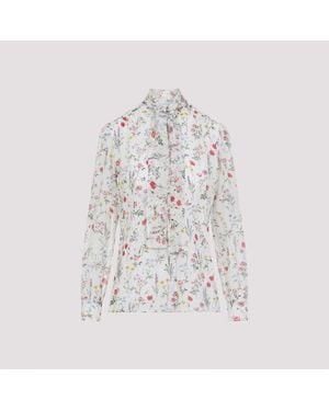 Giambattista Valli Silk Blouse - White