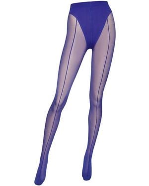 Wolford Stretch Tights - Purple