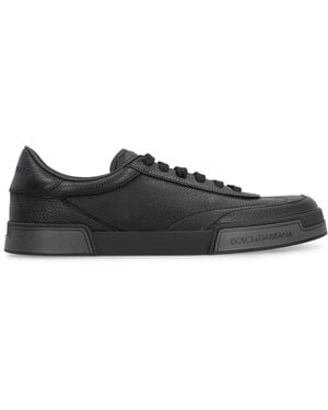 Dolce & Gabbana Portofino Yacht Low-Top Trainers Lamb Trainers - Black