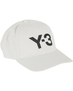 Y-3 Classic Logo Cap - White