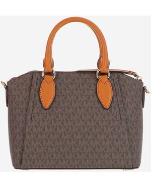 Michael Kors Sienna Bag 89.Pvc Handbags - Brown