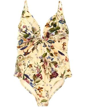 Zimmermann Patience One-Piece Swimsuit - Metallic