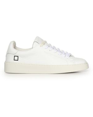 Date Sneakers Cowskin - White