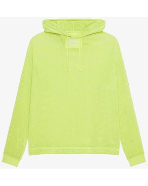Givenchy Ultra Hoodie Tshirt Base_Fluo Clothing - Green