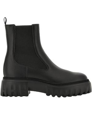 Hogan Boots Leather - Black