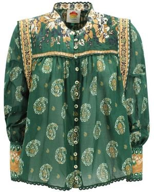 FARM Rio Shirts Cotton - Green