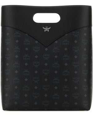 MCM Mcm Diamond Vlm Shoulder Bag - Black