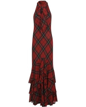 Ralph Lauren Trilbie-Sleeveless-Gown - Purple