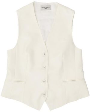 Officine Generale Cleo Waistcoat - White