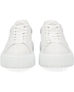 Hogan H-Stripes Trainer Mutton Trainers - White